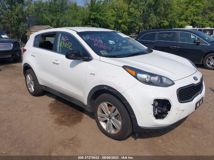 2018 KIA SPORTAGE LX - KNDPMCAC2J7313590