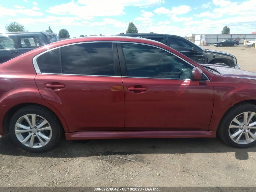 2013 SUBARU LEGACY 2.5I PREMIUM - 4S3BMBC61D3025888