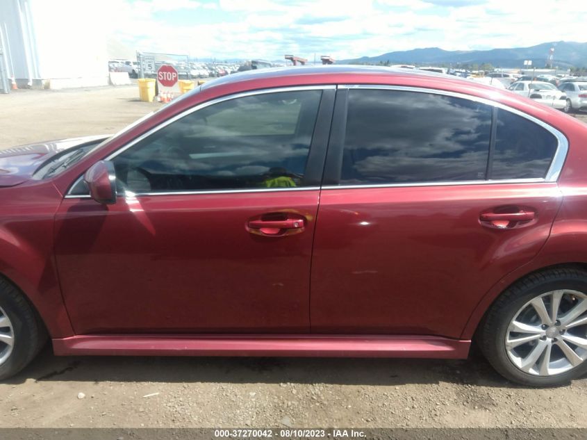 2013 SUBARU LEGACY 2.5I PREMIUM - 4S3BMBC61D3025888