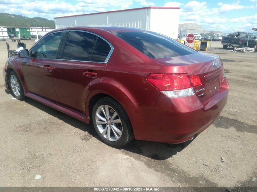 2013 SUBARU LEGACY 2.5I PREMIUM - 4S3BMBC61D3025888