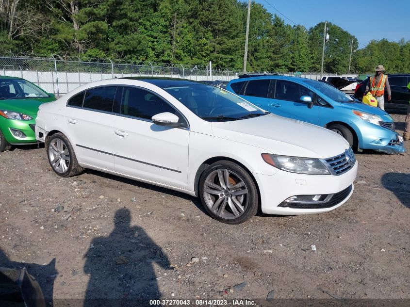 2013 VOLKSWAGEN CC LUXURY - WVWRN7AN8DE505207