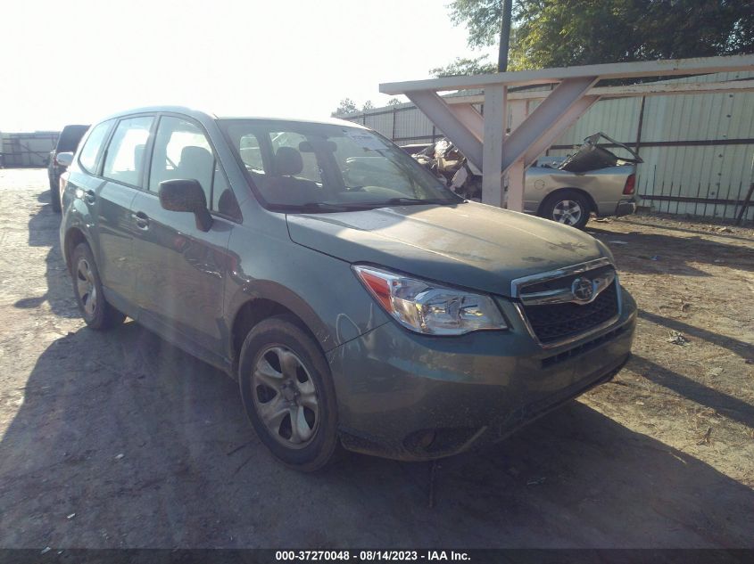 2014 SUBARU FORESTER 2.5I - JF2SJAAC1EH542626