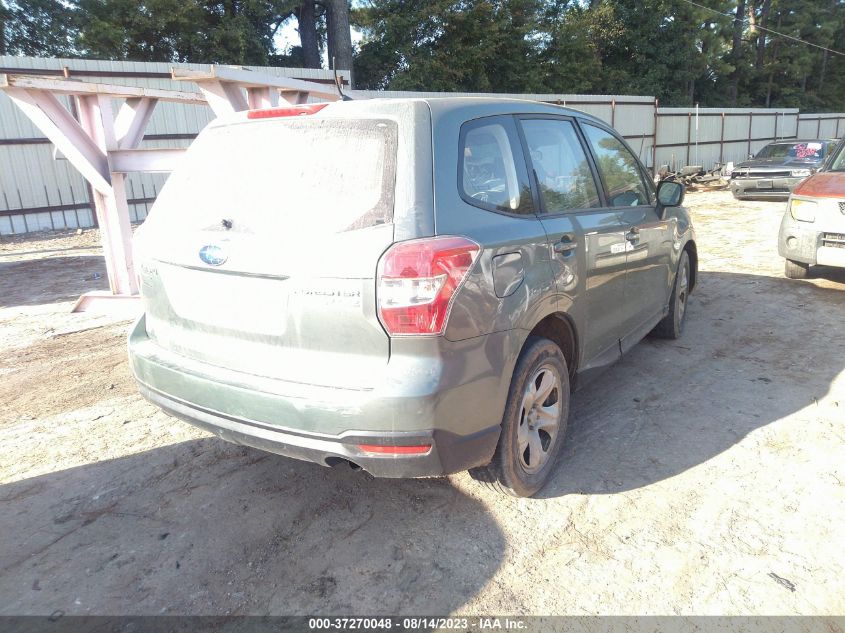 2014 SUBARU FORESTER 2.5I - JF2SJAAC1EH542626