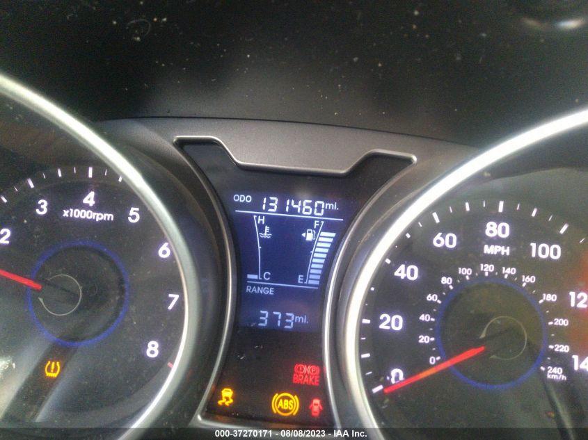 2013 HYUNDAI VELOSTER W/BLACK INT - KMHTC6AD1DU165008
