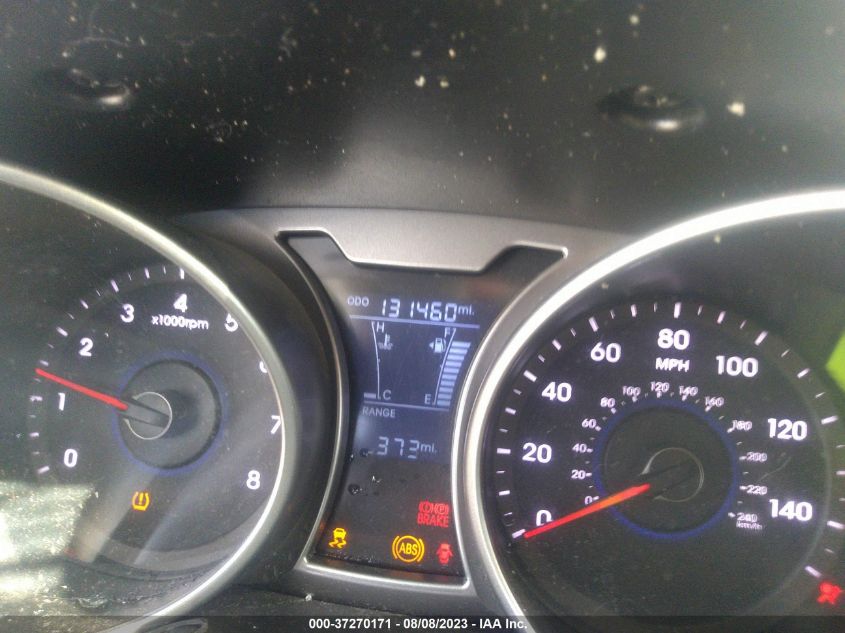 2013 HYUNDAI VELOSTER W/BLACK INT - KMHTC6AD1DU165008