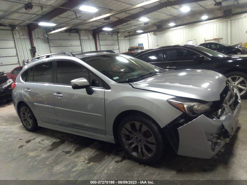 2016 SUBARU IMPREZA WAGON 2.0I SPORT LIMITED - JF1GPAY61G8258540