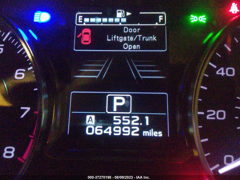 2016 SUBARU IMPREZA WAGON 2.0I SPORT LIMITED - JF1GPAY61G8258540