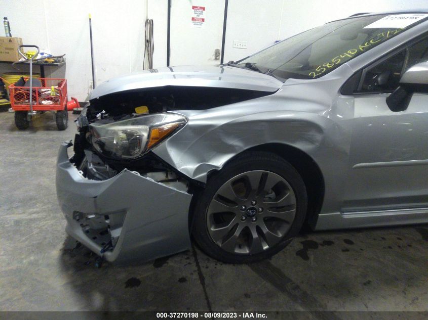 2016 SUBARU IMPREZA WAGON 2.0I SPORT LIMITED - JF1GPAY61G8258540