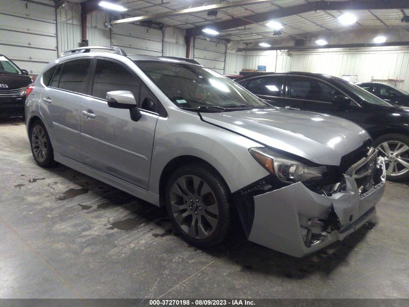 2016 SUBARU IMPREZA WAGON 2.0I SPORT LIMITED - JF1GPAY61G8258540