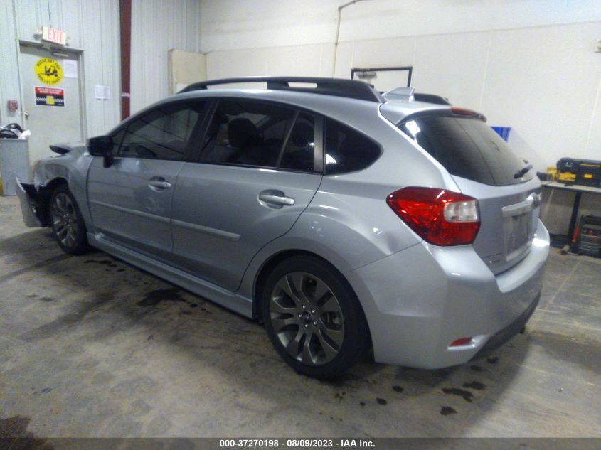 2016 SUBARU IMPREZA WAGON 2.0I SPORT LIMITED - JF1GPAY61G8258540