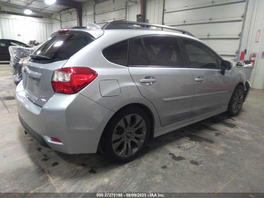 2016 SUBARU IMPREZA WAGON 2.0I SPORT LIMITED - JF1GPAY61G8258540
