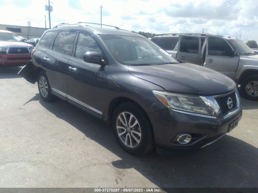 2013 NISSAN PATHFINDER SL - 5N1AR2MM9DC627265