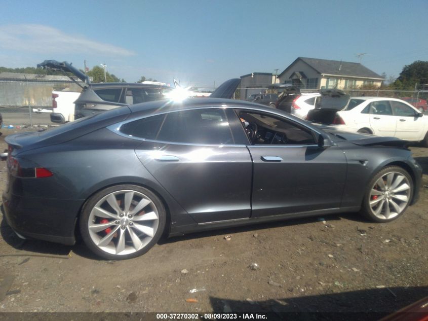 2014 TESLA MODEL S 60 KWH BATTERY/P85 - 5YJSA1H14EFP51488
