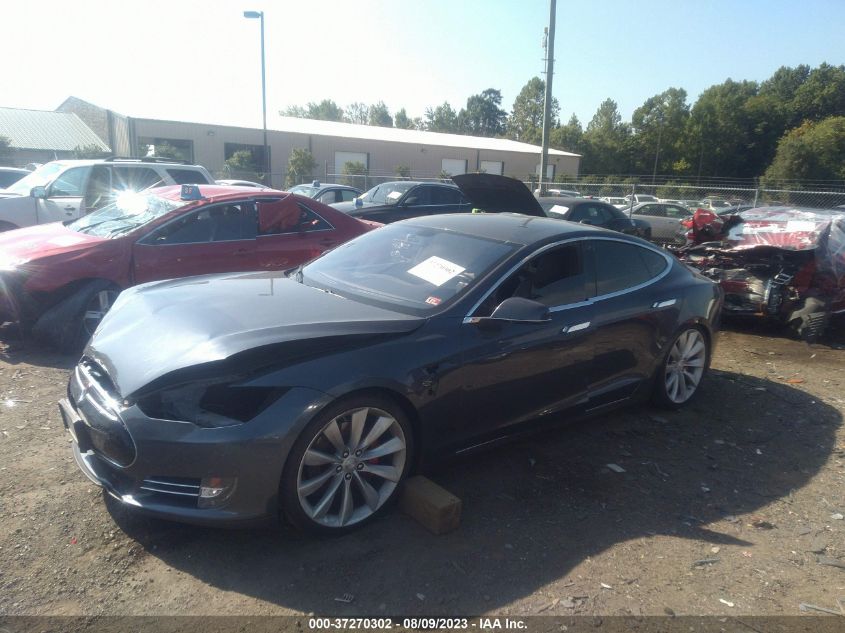 2014 TESLA MODEL S 60 KWH BATTERY/P85 - 5YJSA1H14EFP51488