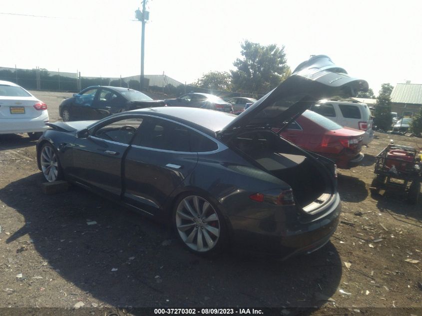 2014 TESLA MODEL S 60 KWH BATTERY/P85 - 5YJSA1H14EFP51488