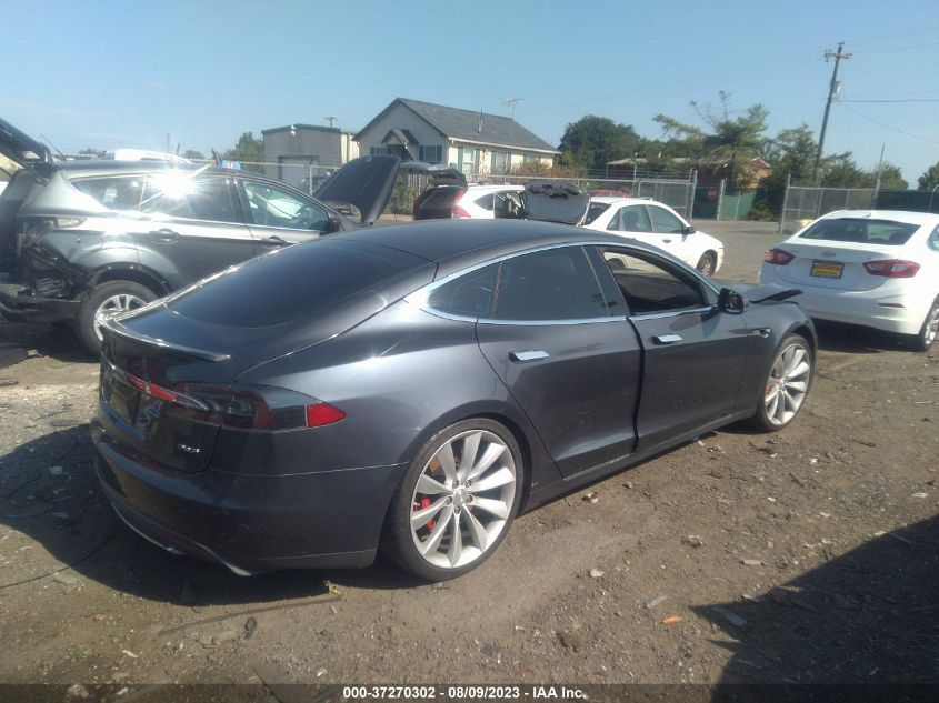 2014 TESLA MODEL S 60 KWH BATTERY/P85 - 5YJSA1H14EFP51488