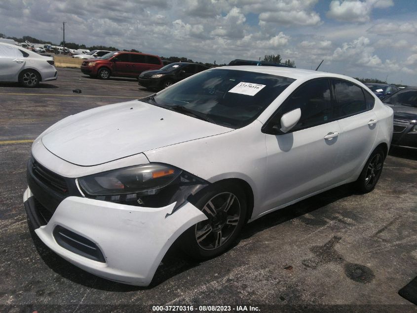 2015 DODGE DART SXT - 1C3CDFBB0FD226922