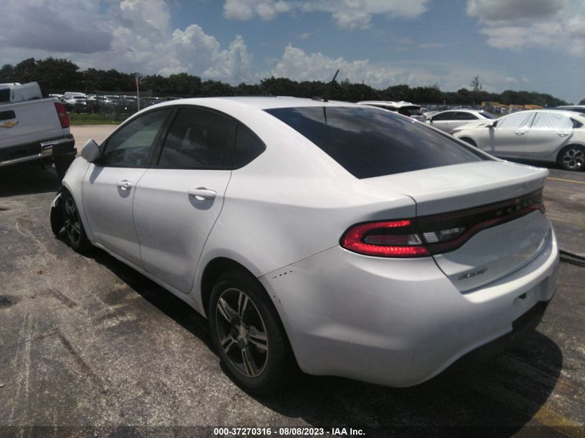 2015 DODGE DART SXT - 1C3CDFBB0FD226922