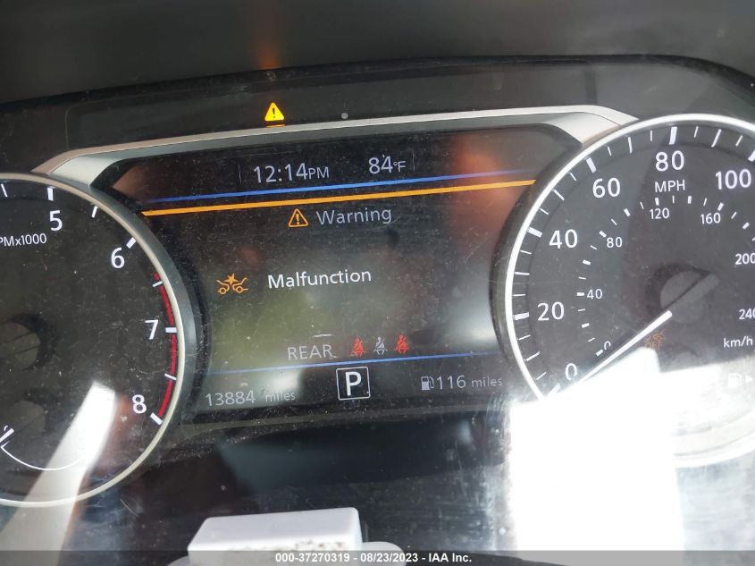 2022 NISSAN SENTRA SV - 3N1AB8CV2NY267807
