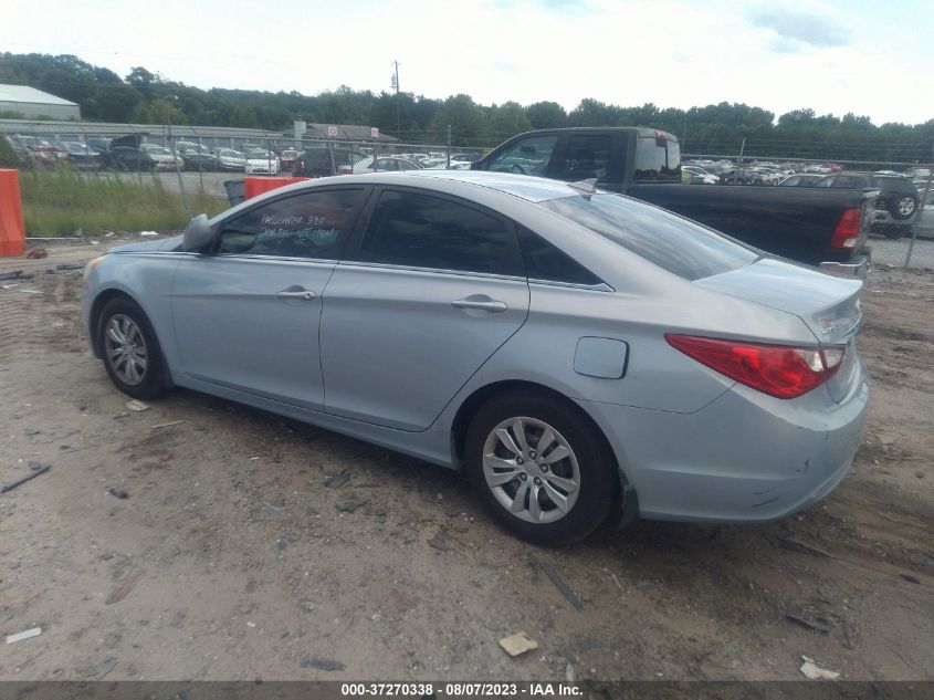 2013 HYUNDAI SONATA GLS - 5NPEB4AC9DH509447