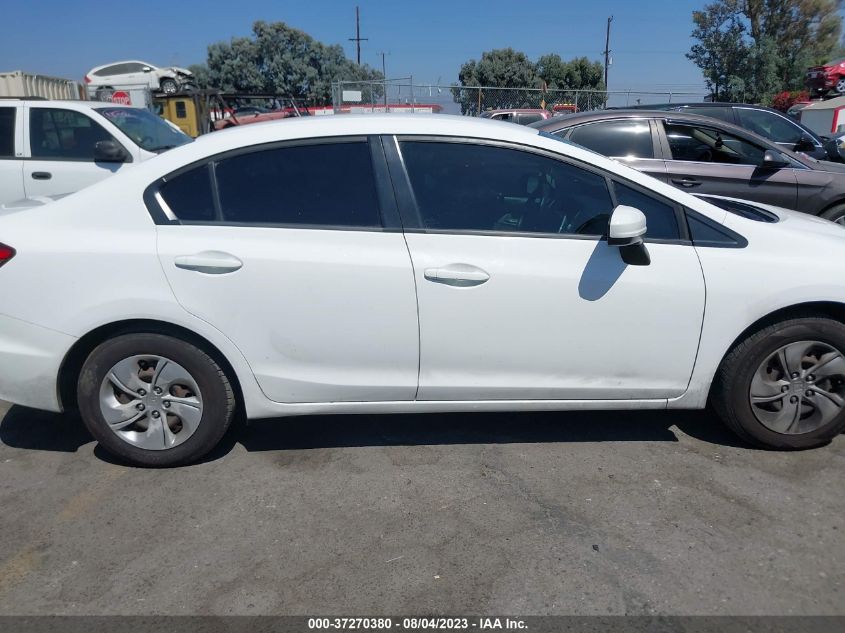 2015 HONDA CIVIC SEDAN LX - 19XFB2F56FE210945