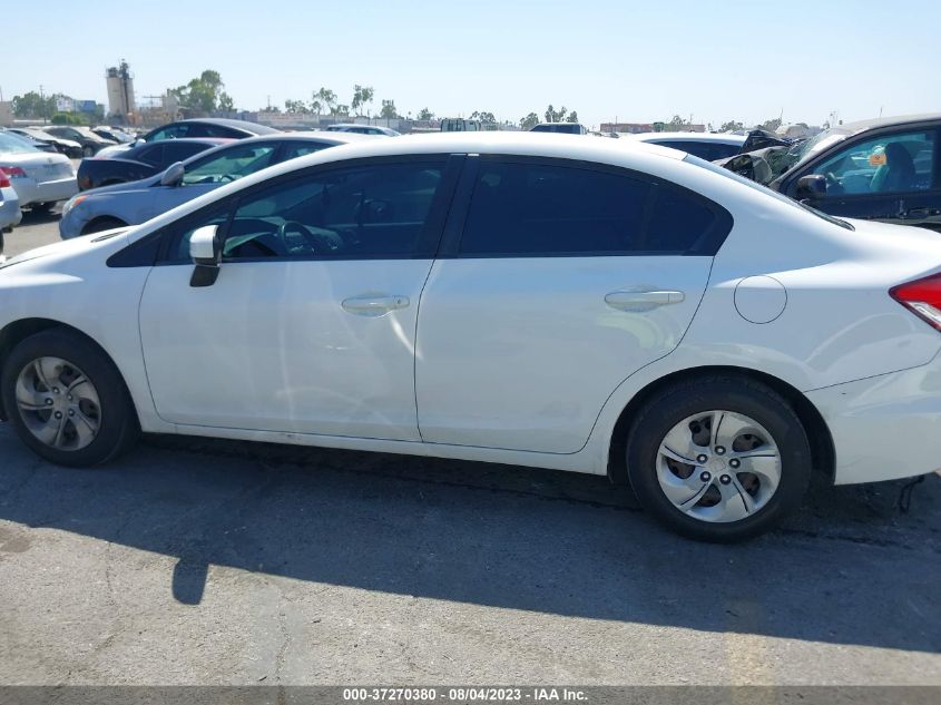 2015 HONDA CIVIC SEDAN LX - 19XFB2F56FE210945