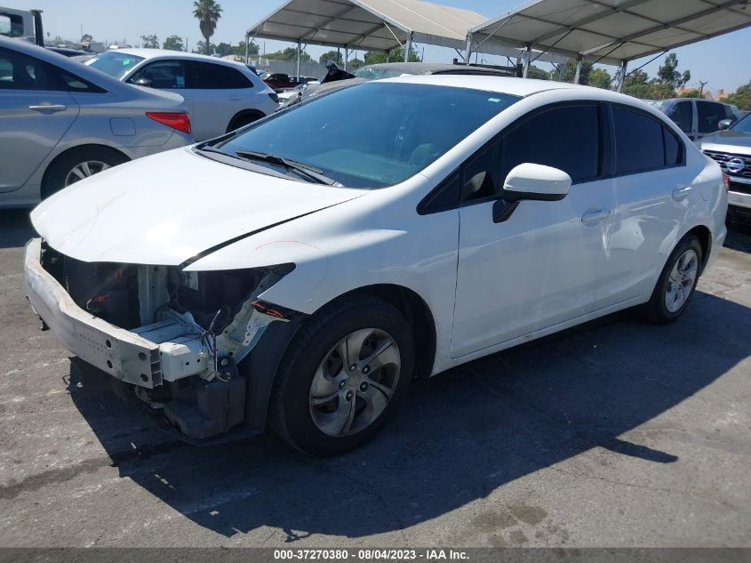 2015 HONDA CIVIC SEDAN LX - 19XFB2F56FE210945