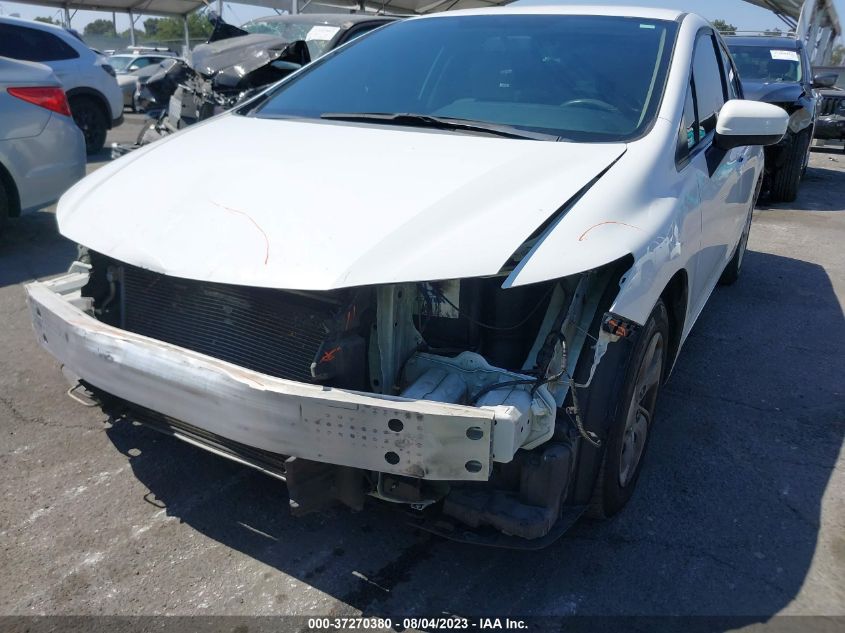 2015 HONDA CIVIC SEDAN LX - 19XFB2F56FE210945