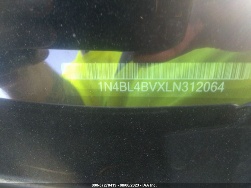 2020 NISSAN ALTIMA 2.5 S - 1N4BL4BVXLN312064