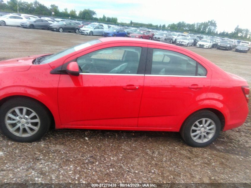 2020 CHEVROLET SONIC LT - 1G1JD5SB6L4130956