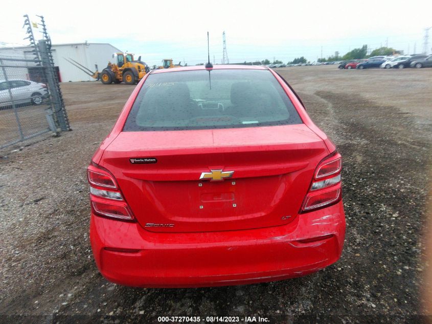 2020 CHEVROLET SONIC LT - 1G1JD5SB6L4130956