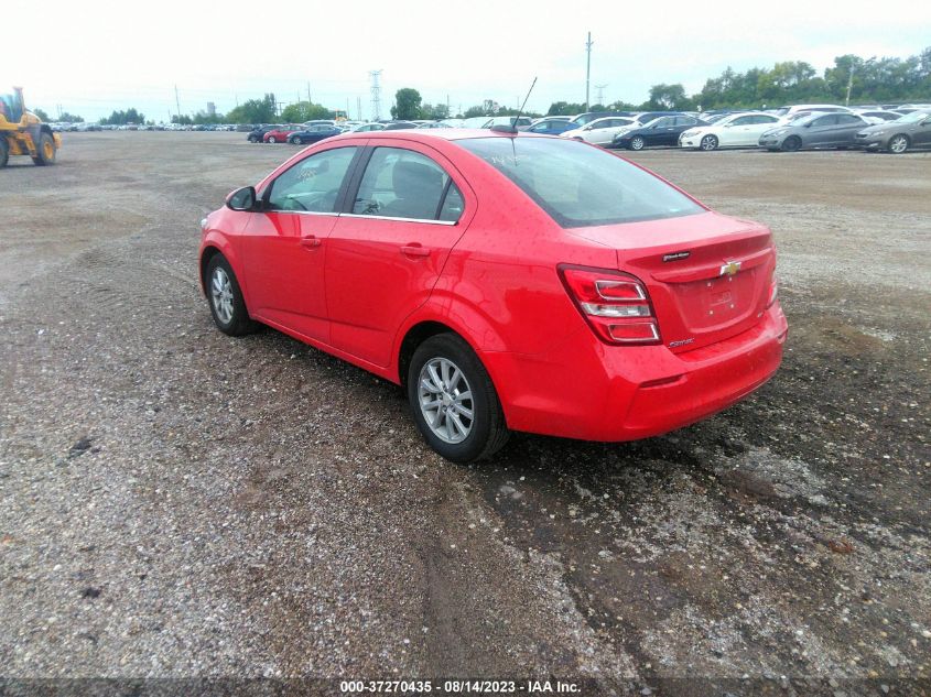 2020 CHEVROLET SONIC LT - 1G1JD5SB6L4130956