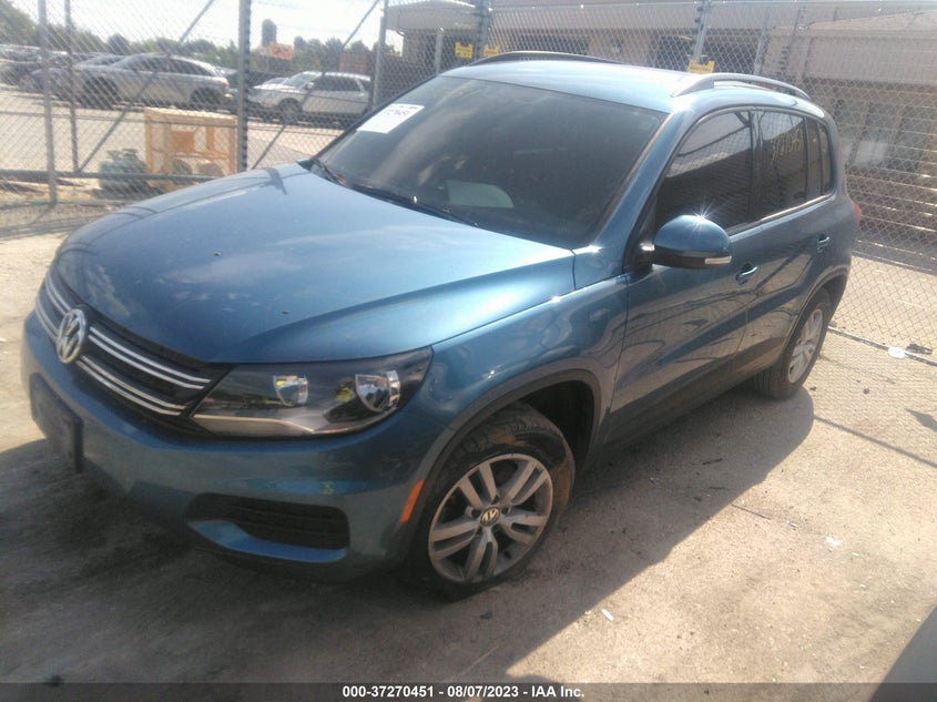 VIN WVGAV7AX5HW510679 2017 VOLKSWAGEN TIGUAN S