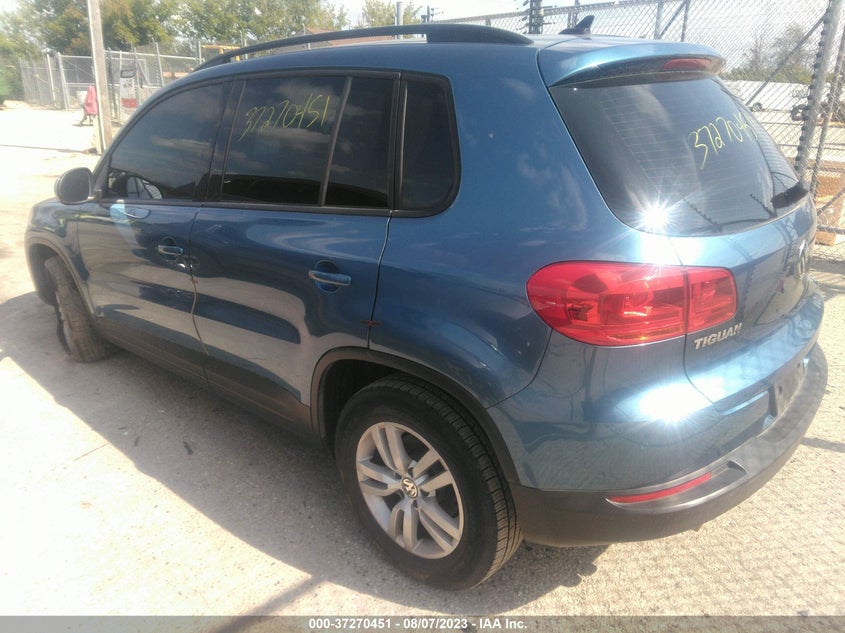 VIN WVGAV7AX5HW510679 2017 VOLKSWAGEN TIGUAN S