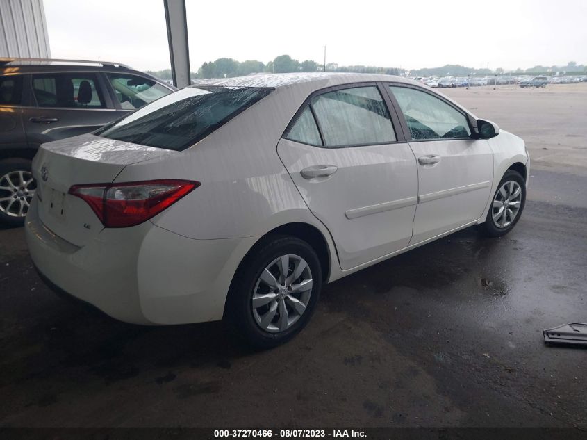 2014 TOYOTA COROLLA L/LE/S/S PLUS/LE PLUS - 5YFBURHE3EP033606