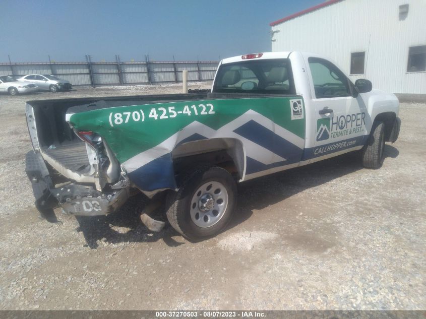 2013 CHEVROLET SILVERADO 1500 WORK TRUCK - 1GCNCPEX7DZ140561