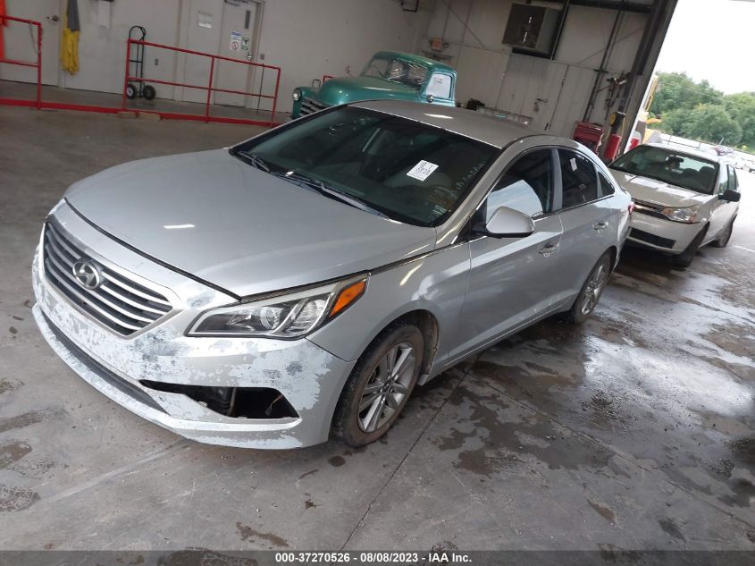 2015 HYUNDAI SONATA 2.4L SE - 5NPE24AF5FH222555