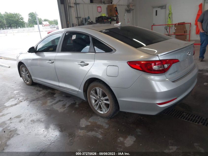 2015 HYUNDAI SONATA 2.4L SE - 5NPE24AF5FH222555