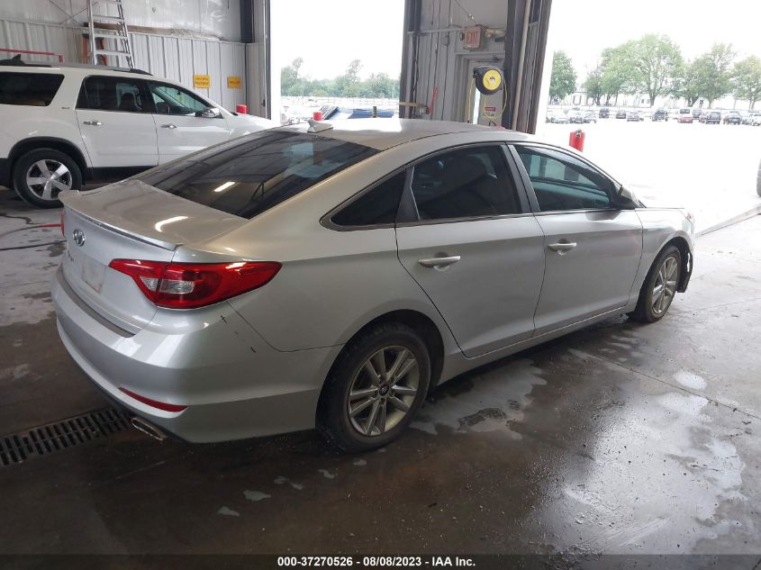 2015 HYUNDAI SONATA 2.4L SE - 5NPE24AF5FH222555