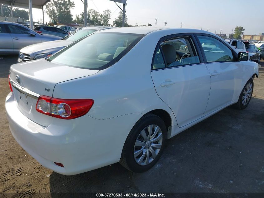 2013 TOYOTA COROLLA L/LE/S - 5YFBU4EE9DP092827