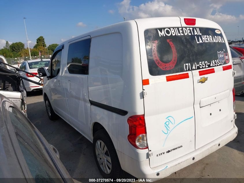 2015 CHEVROLET CITY EXPRESS CARGO VAN LT - 3N63M0ZN9FK692211