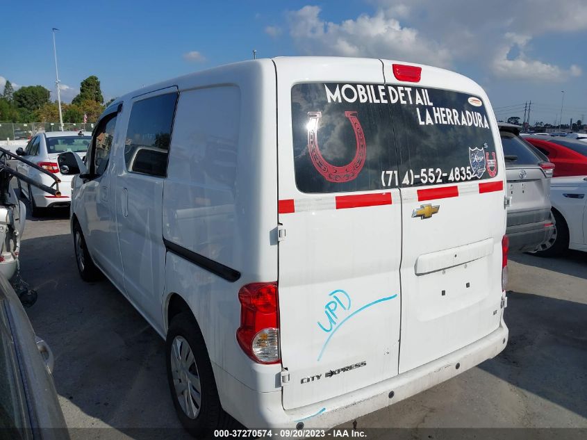2015 CHEVROLET CITY EXPRESS CARGO VAN LT - 3N63M0ZN9FK692211
