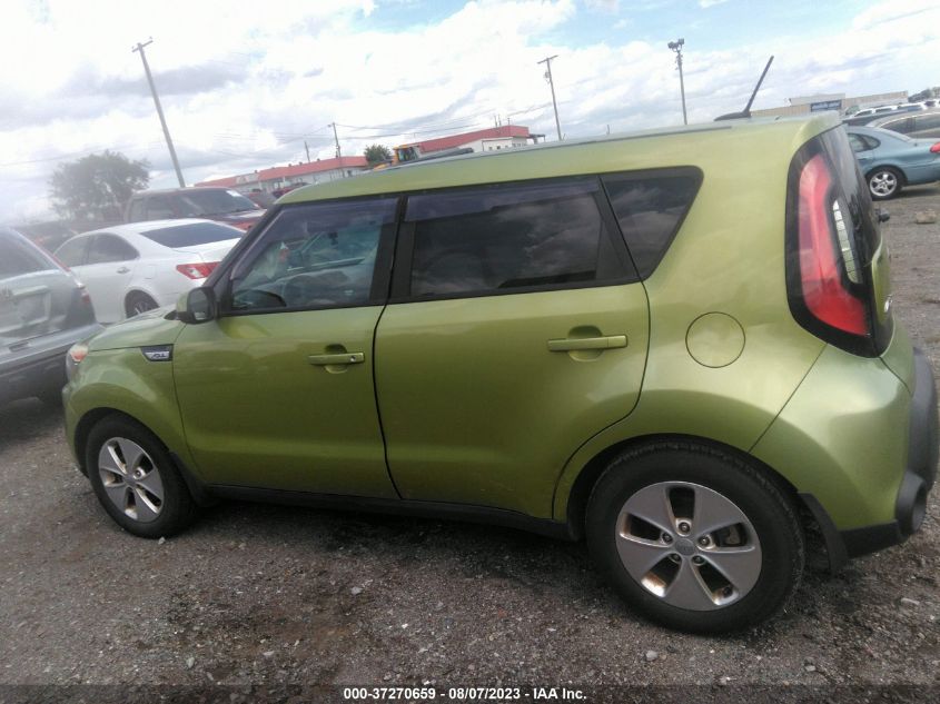 2015 KIA SOUL BASE - KNDJN2A20F7756459