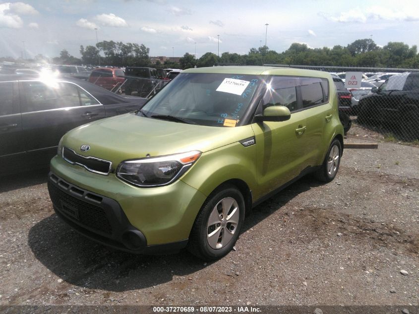 2015 KIA SOUL BASE - KNDJN2A20F7756459