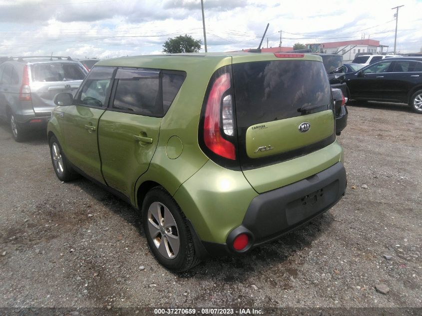 2015 KIA SOUL BASE - KNDJN2A20F7756459