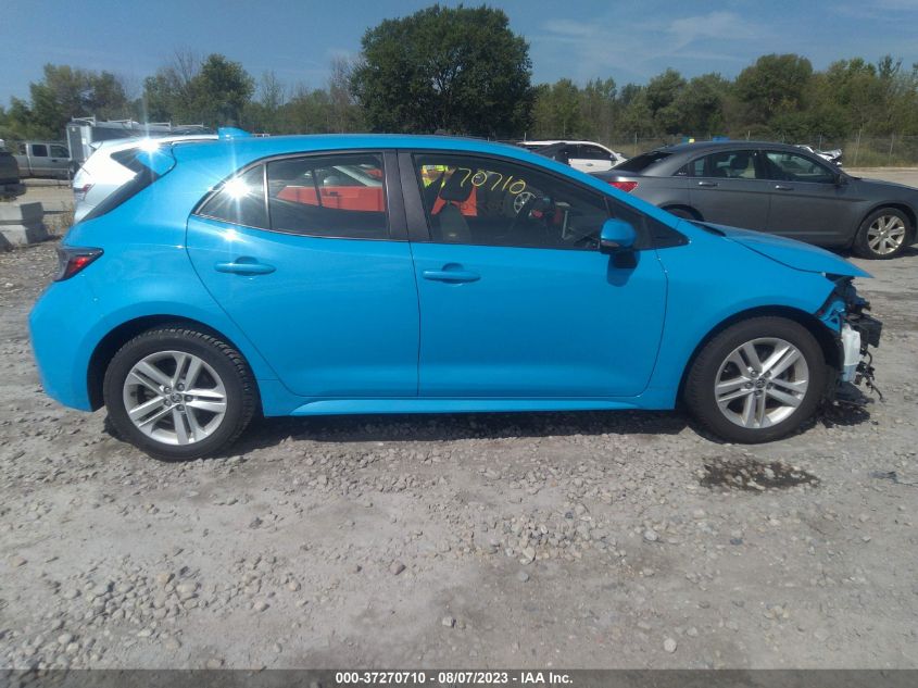 2019 TOYOTA COROLLA HATCHBACK SE/XSE JTNK4RBE4K3071659