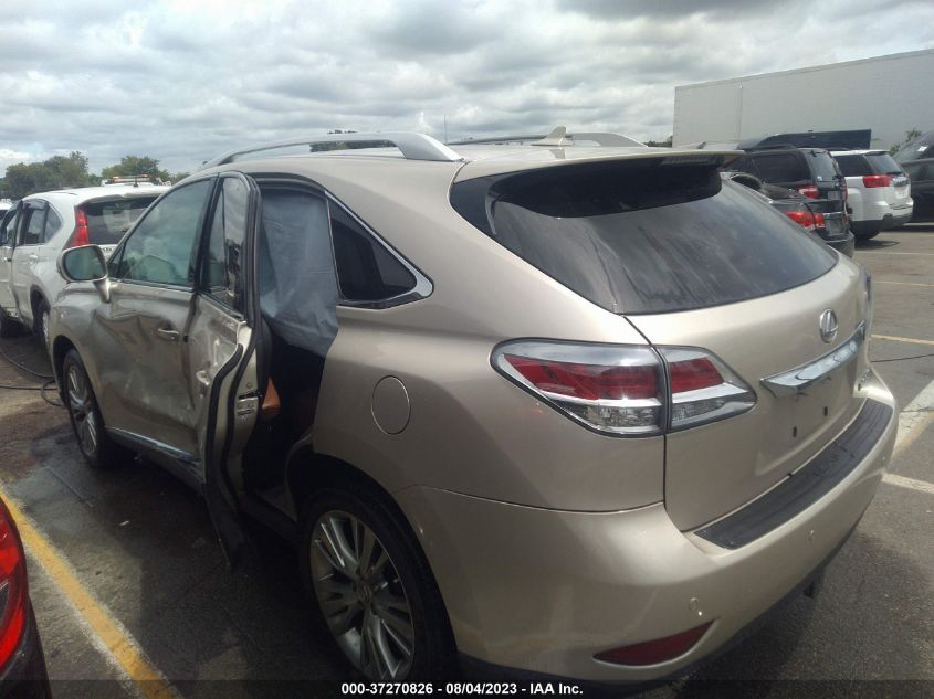 2013 LEXUS RX 350 - 2T2ZK1BA8DC117443
