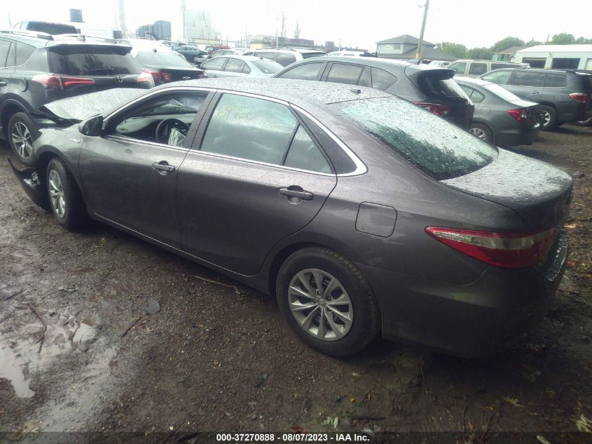 2016 TOYOTA CAMRY HYBRID LE - 4T1BD1FK0GU180428