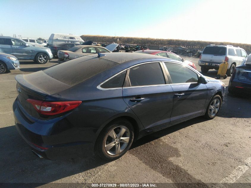 2016 HYUNDAI SONATA 2.4L SE - 5NPE24AF7GH283195