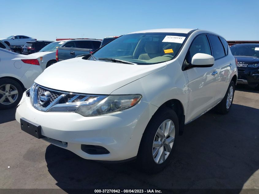 2014 NISSAN MURANO S/SV/SL/LE - JN8AZ1MU1EW410070